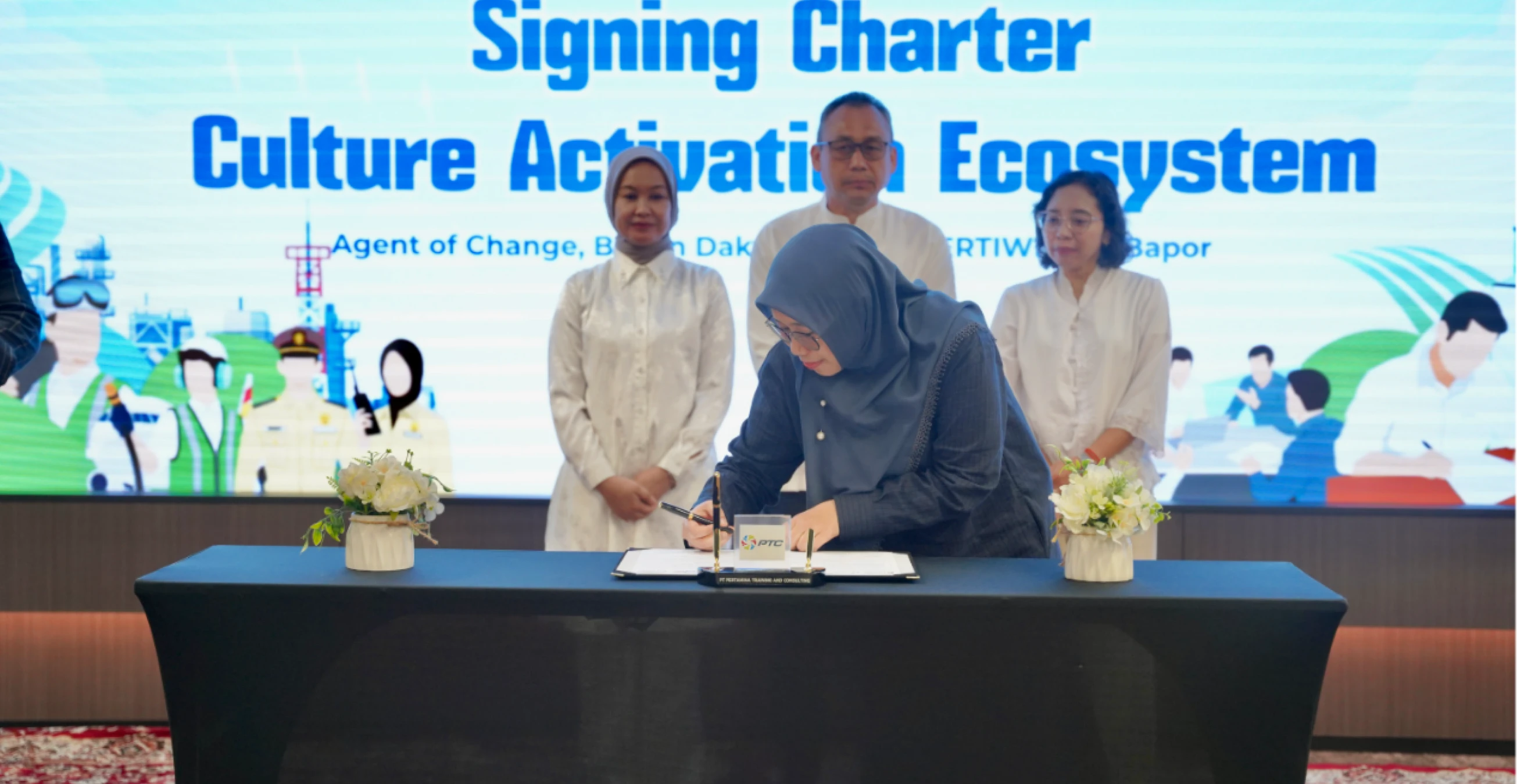 Akselerasi Transformasi Berbasis Budaya, PTC Luncurkan Charter Culture Activation Ecosystem sebagai Strategic Enabler
